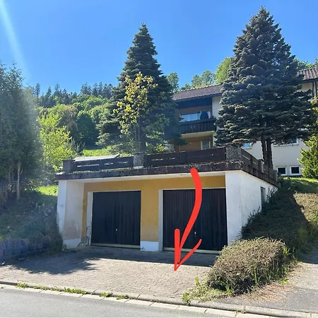 Elsa's Waldnest-naehe Fichtelsee Apartmán Warmensteinach